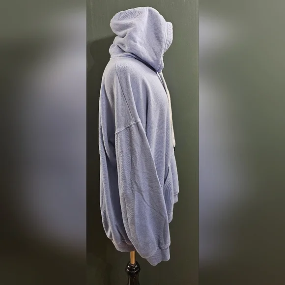 Aerie Light Blue Hoodie - Picture 3 of 6